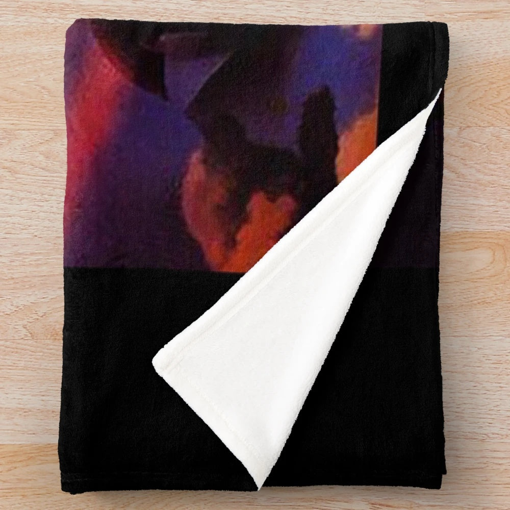 Fanart music plush blanket featuring album artwork