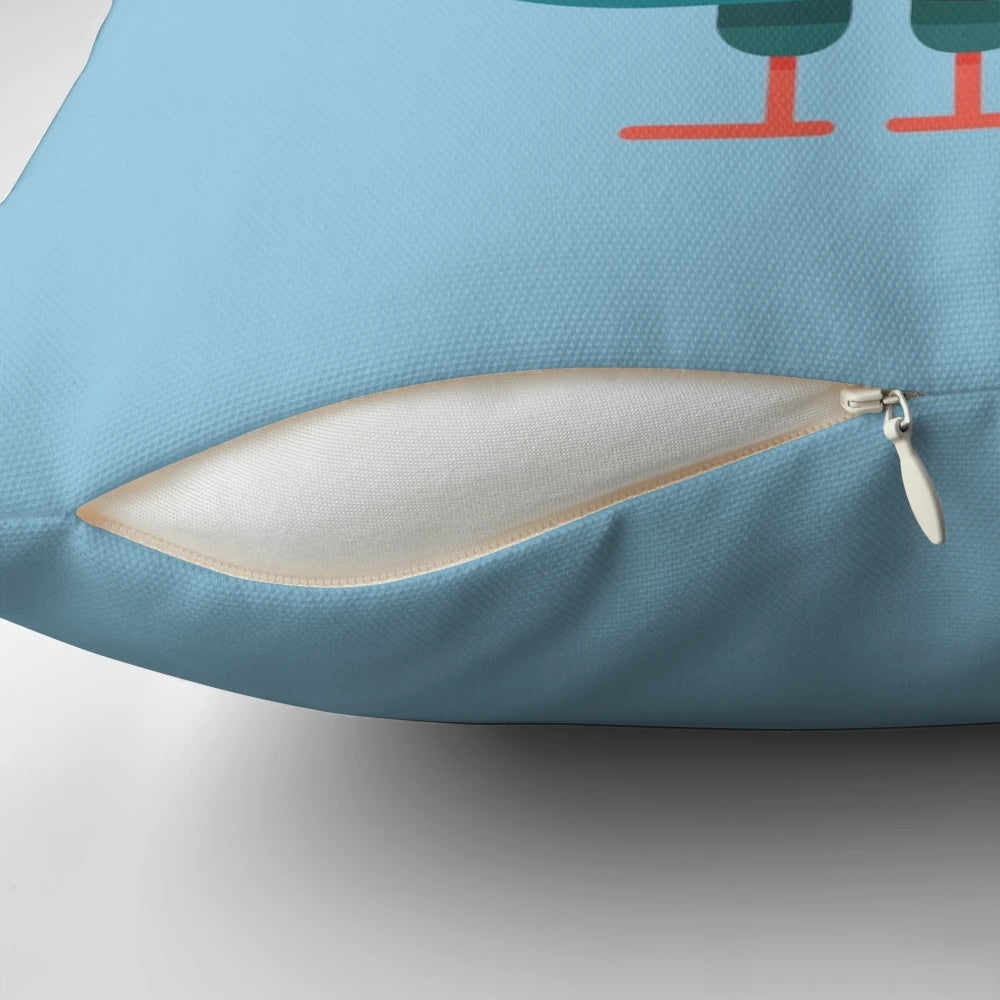 A decorative throw pillow featuring a fancy pigeon wearing a top hat, perfect for urban bird lovers.