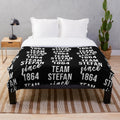 Stefan Salvatore Inspired Plush Blanket