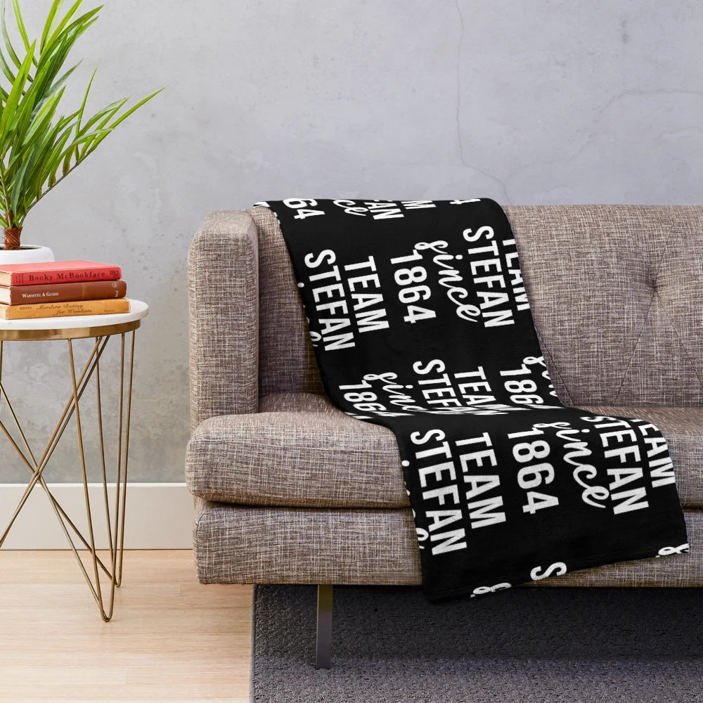 Stefan Salvatore Inspired Plush Blanket