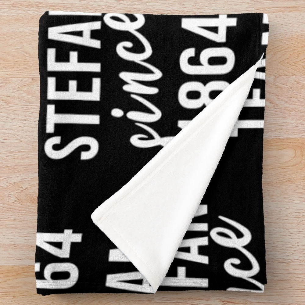 Stefan Salvatore Inspired Plush Blanket