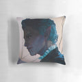 Astarion-themed decorative pillow, featuring the character from the video game Baldur's Gate 3