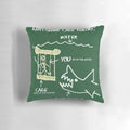 Farewell and Adieu Jaws Movie Pillow featuring classic quotes