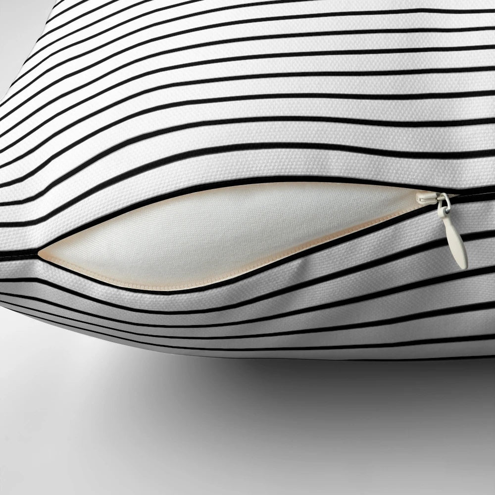 Fashionable lining art pillow featuring a stunning textile design