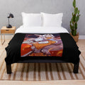 Fate Grand Order inspired plush blanket featuring Oda Nobunaga style design