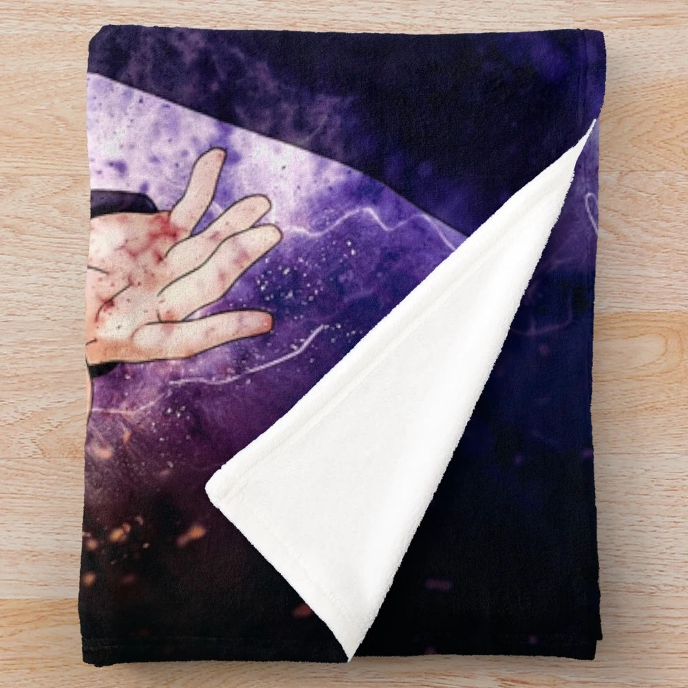 Kirei Kotomine anime-themed plush blanket