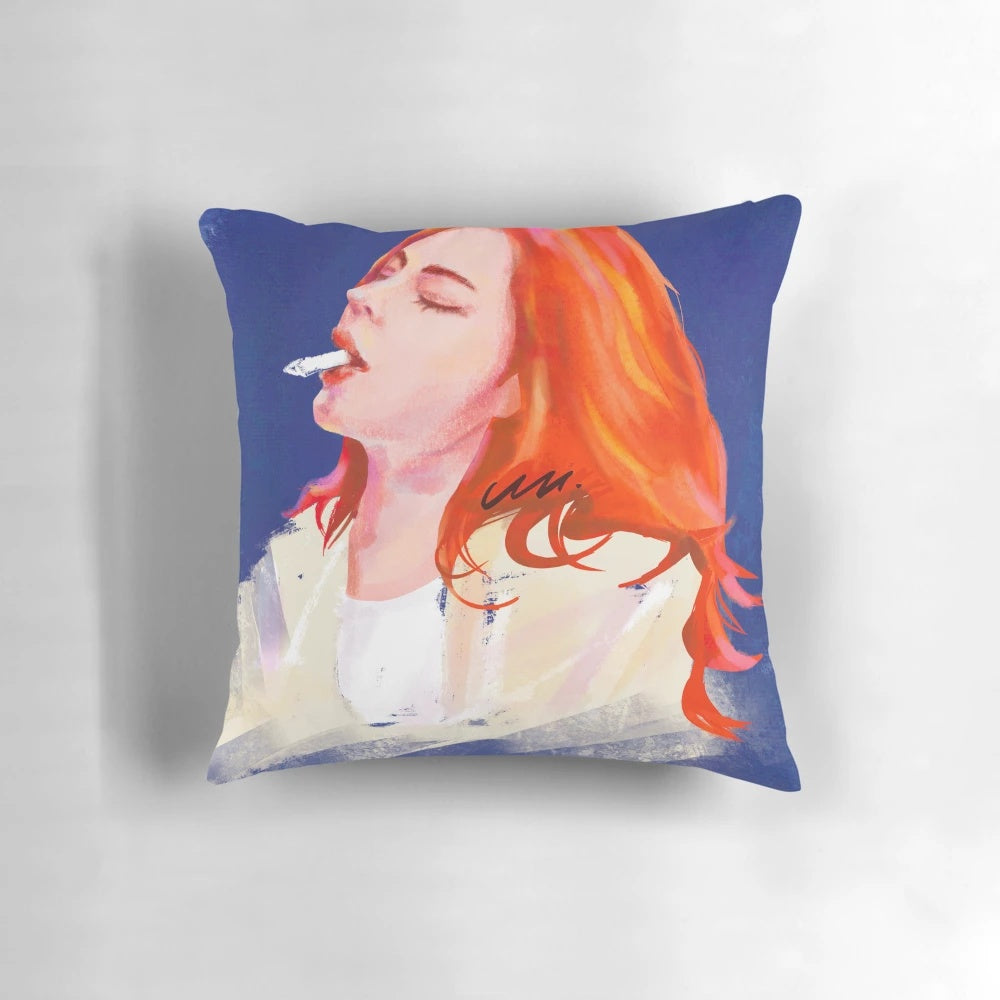 Faye Peraya Pillow - Plush, Stylish Decorative Throw Pillow for Living Room or Bedroom