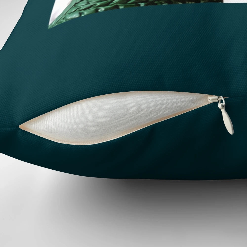 Wallace and Gromit characters, Feathers McGraw, taking a selfie on a plush pillow