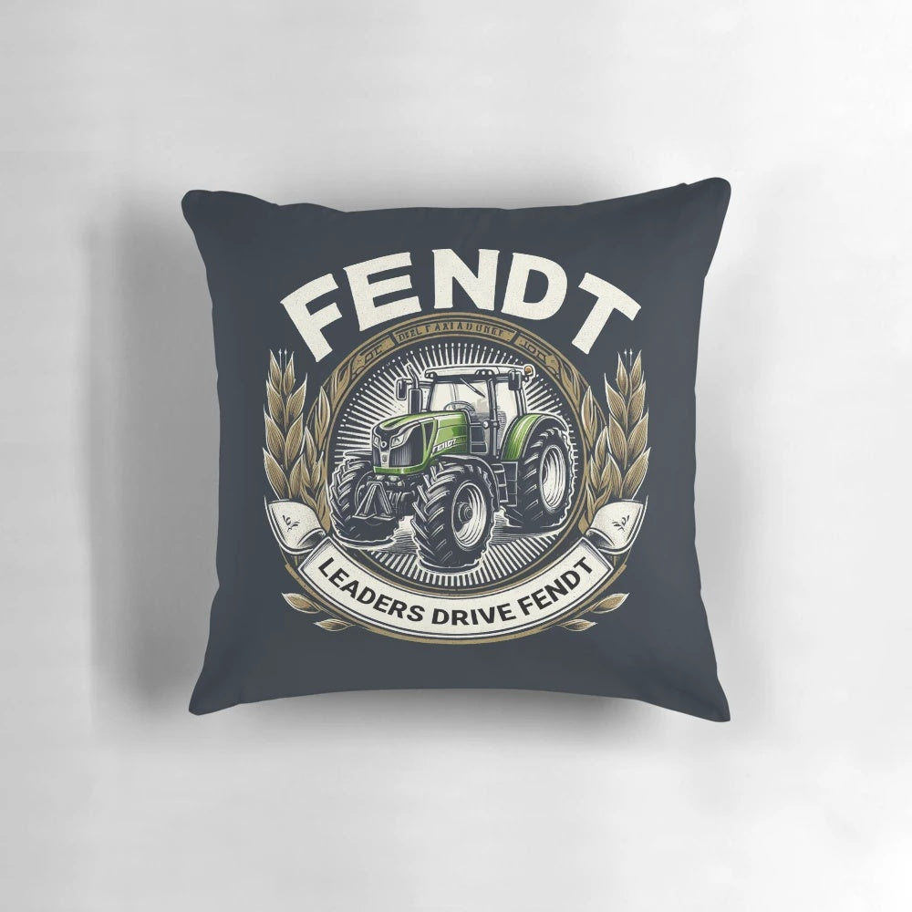 Fendt tractor pillow, agricultural machinery home decor