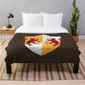 Dragon Age Ferelden Heraldry Inspired Plush Blanket