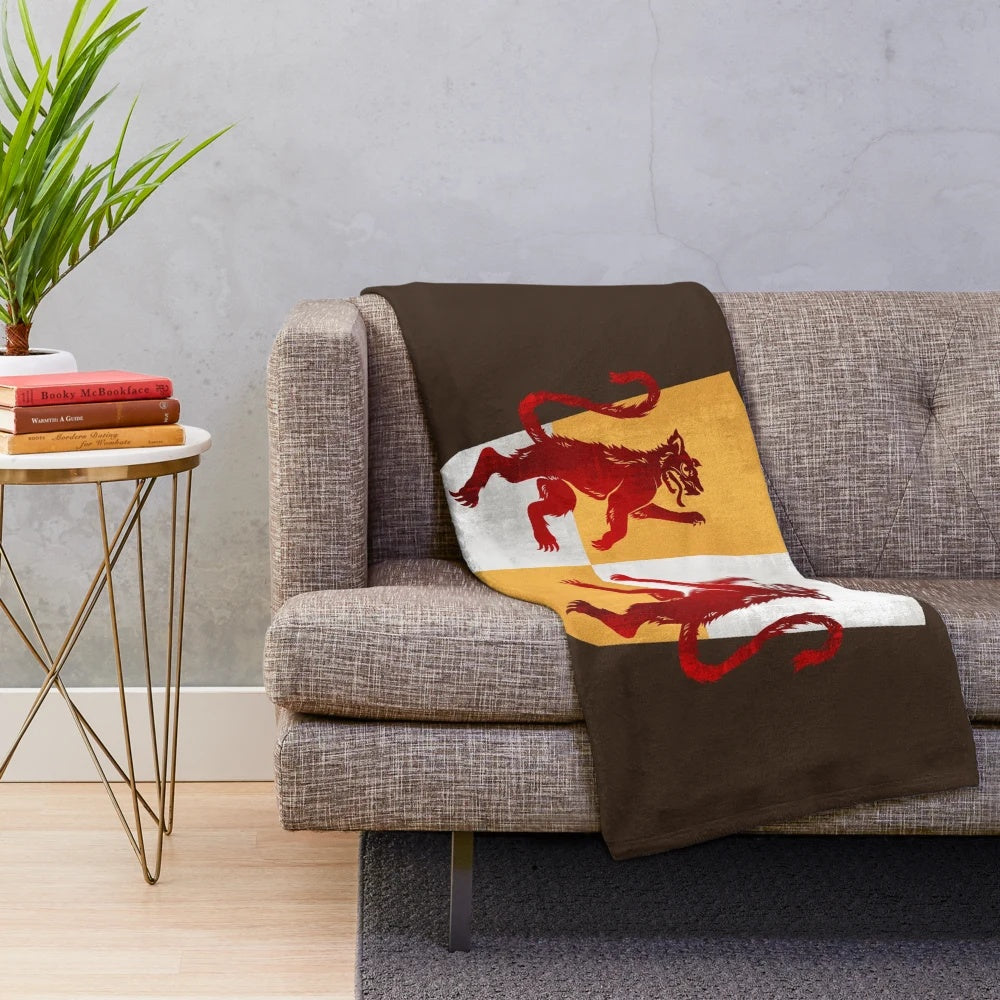Dragon Age Ferelden Heraldry Inspired Plush Blanket