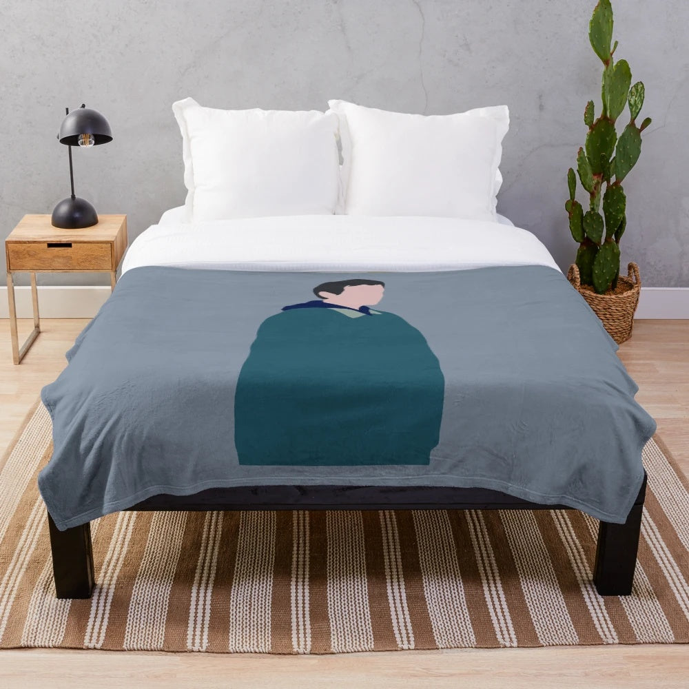 Fern Nomadland plush blanket