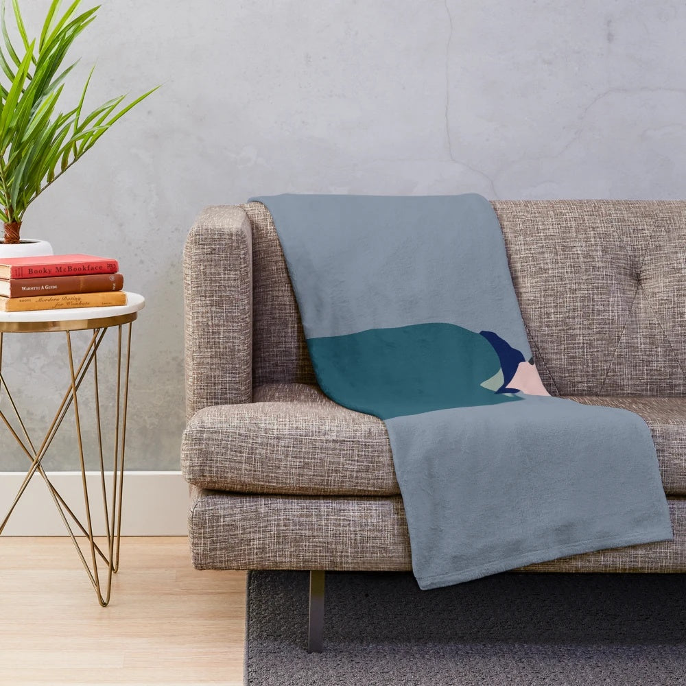 Fern Nomadland plush blanket