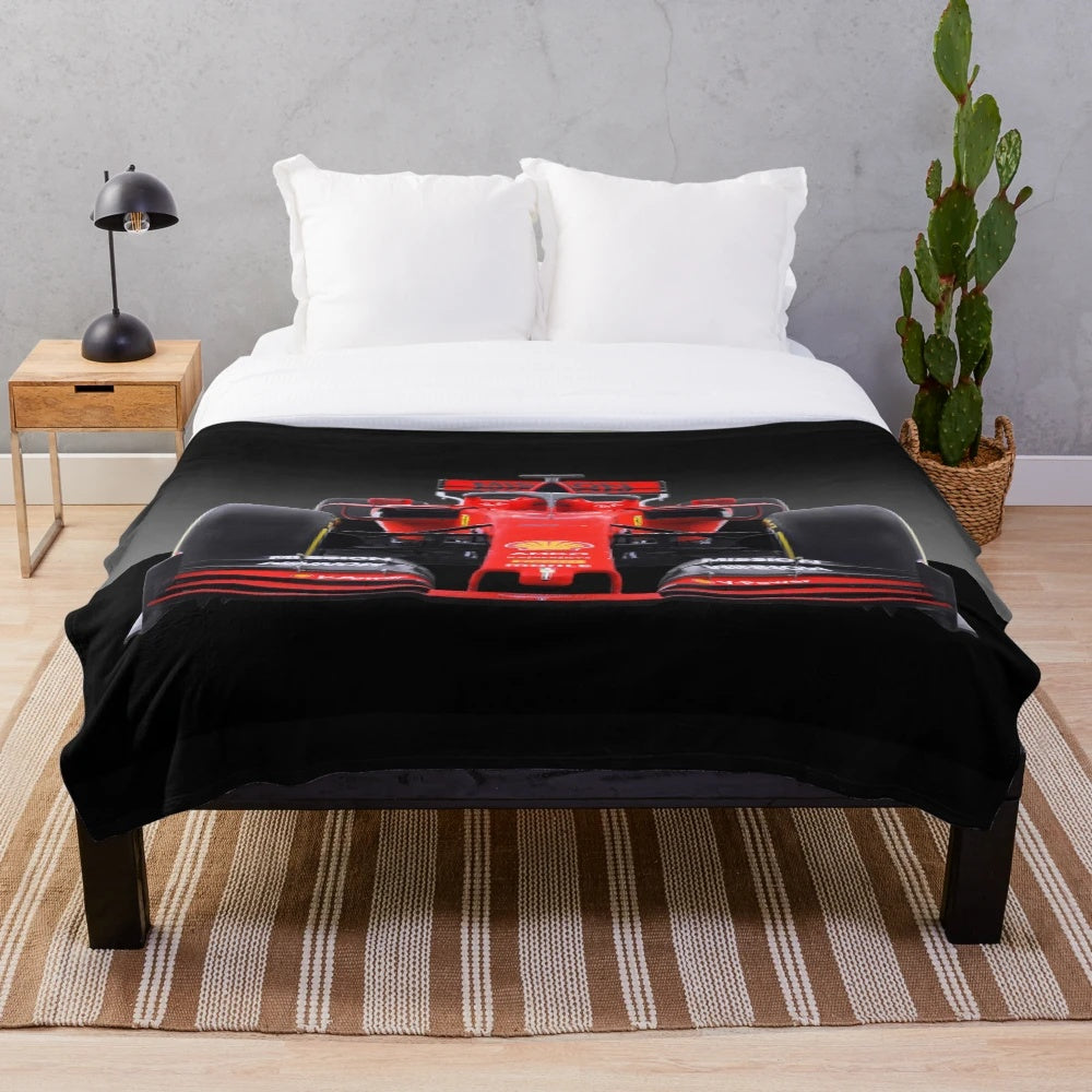 Ferrari Formula One F1 Plush Blanket