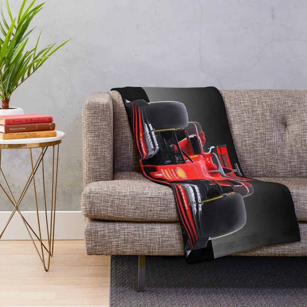 Ferrari Formula One F1 Plush Blanket
