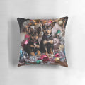 Cozy Australian Kelpie dog breed Christmas pillow