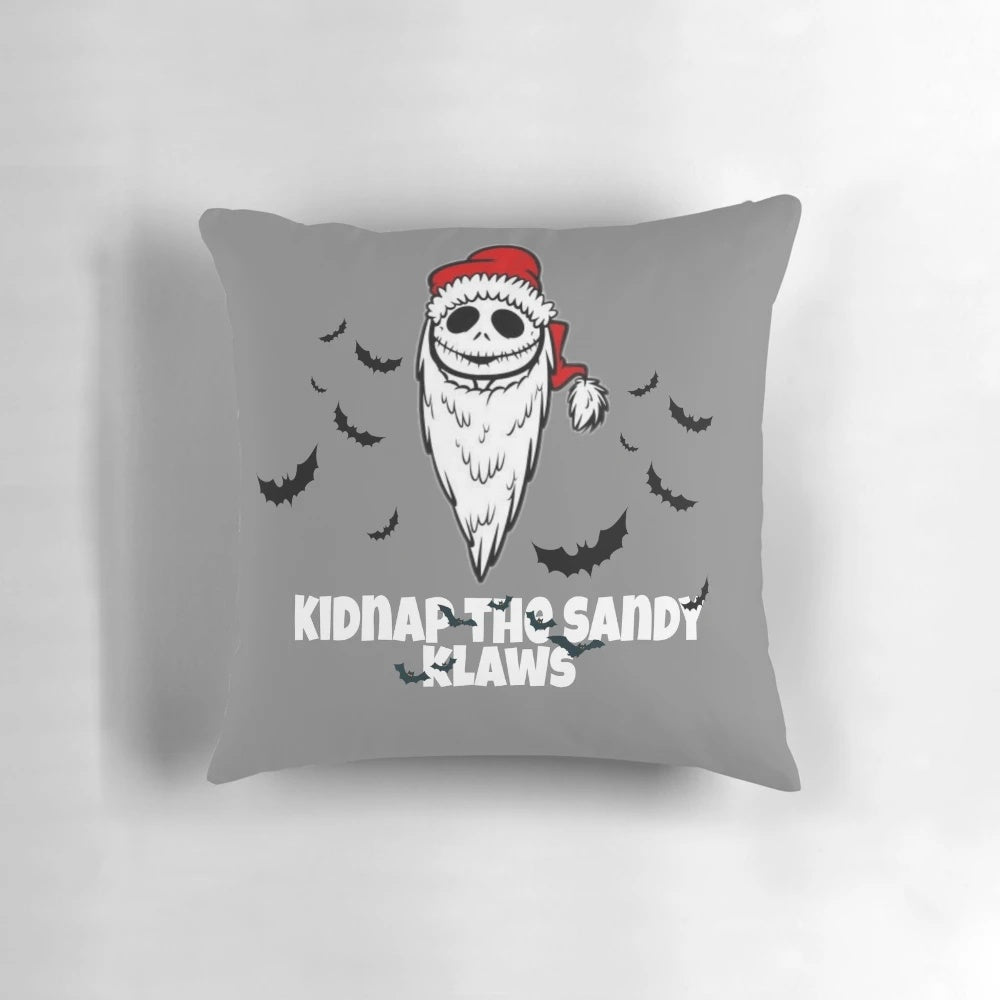 Merry Christmas pillow with festive holiday design