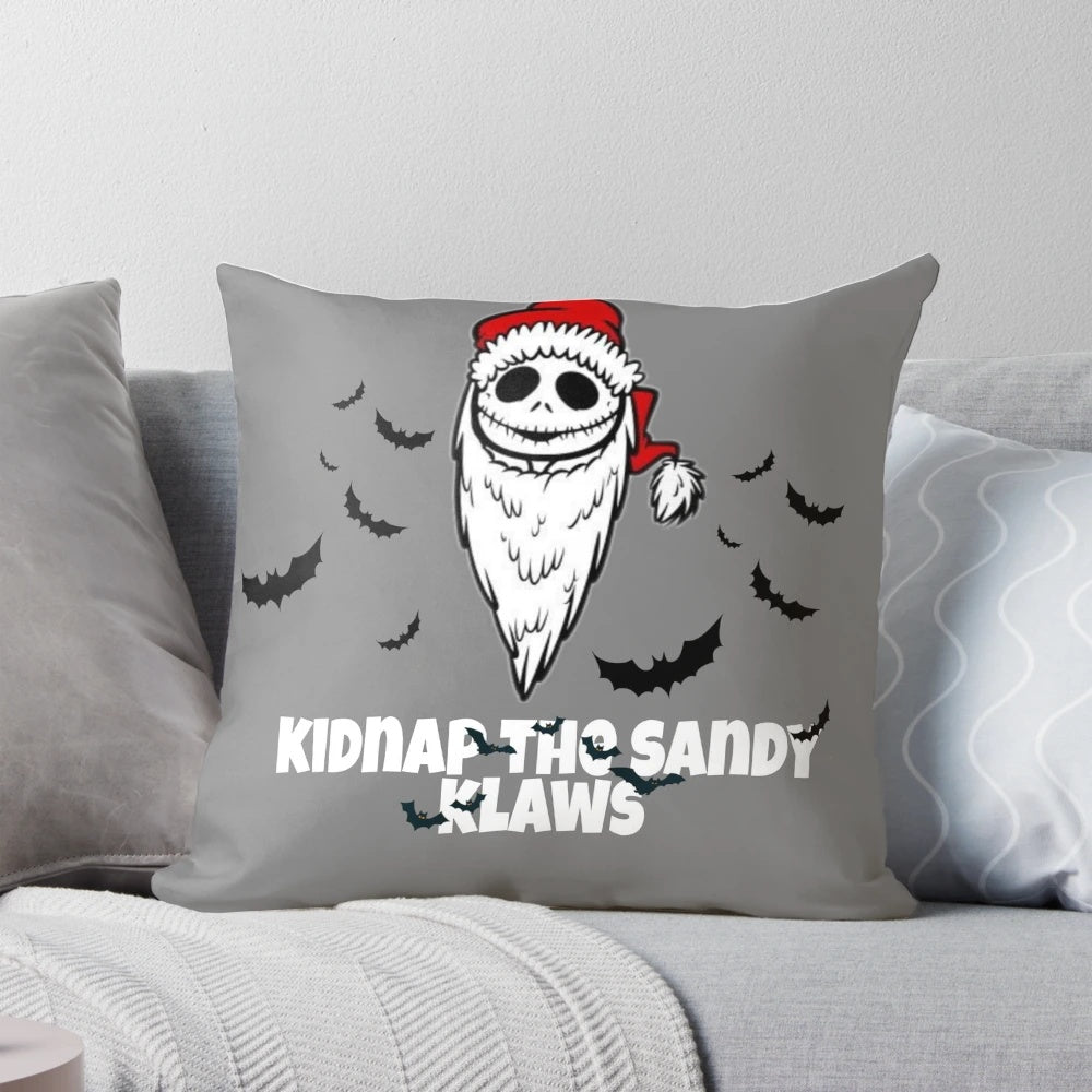 Merry Christmas pillow with festive holiday design