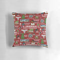Christmas Vacation inspired collage pillow featuring iconic characters and quotes