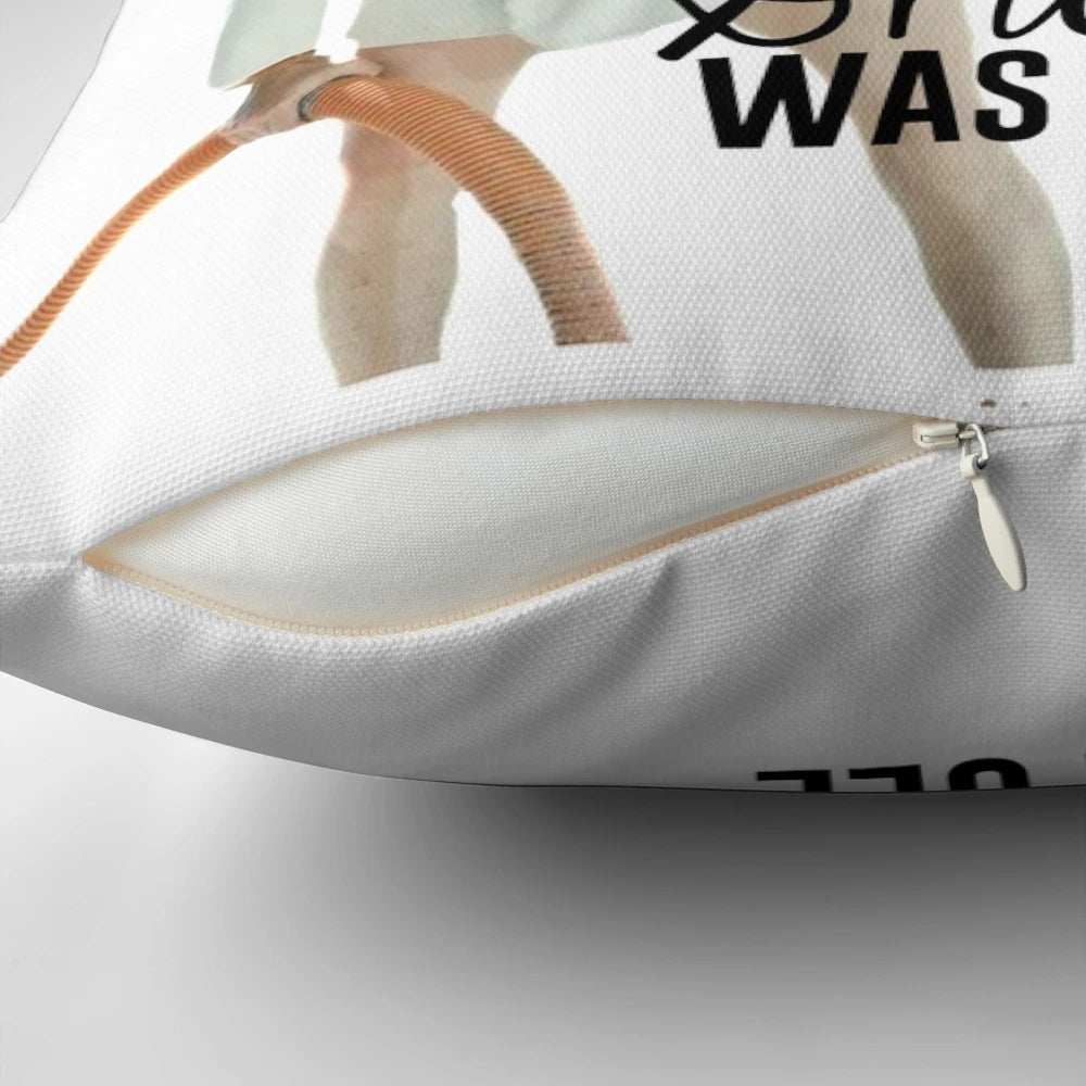 Cousin Eddie inspired Christmas pillow with a humorous design