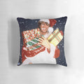 Soft, festive pillow featuring the iconic "Last Christmas" song lyrics