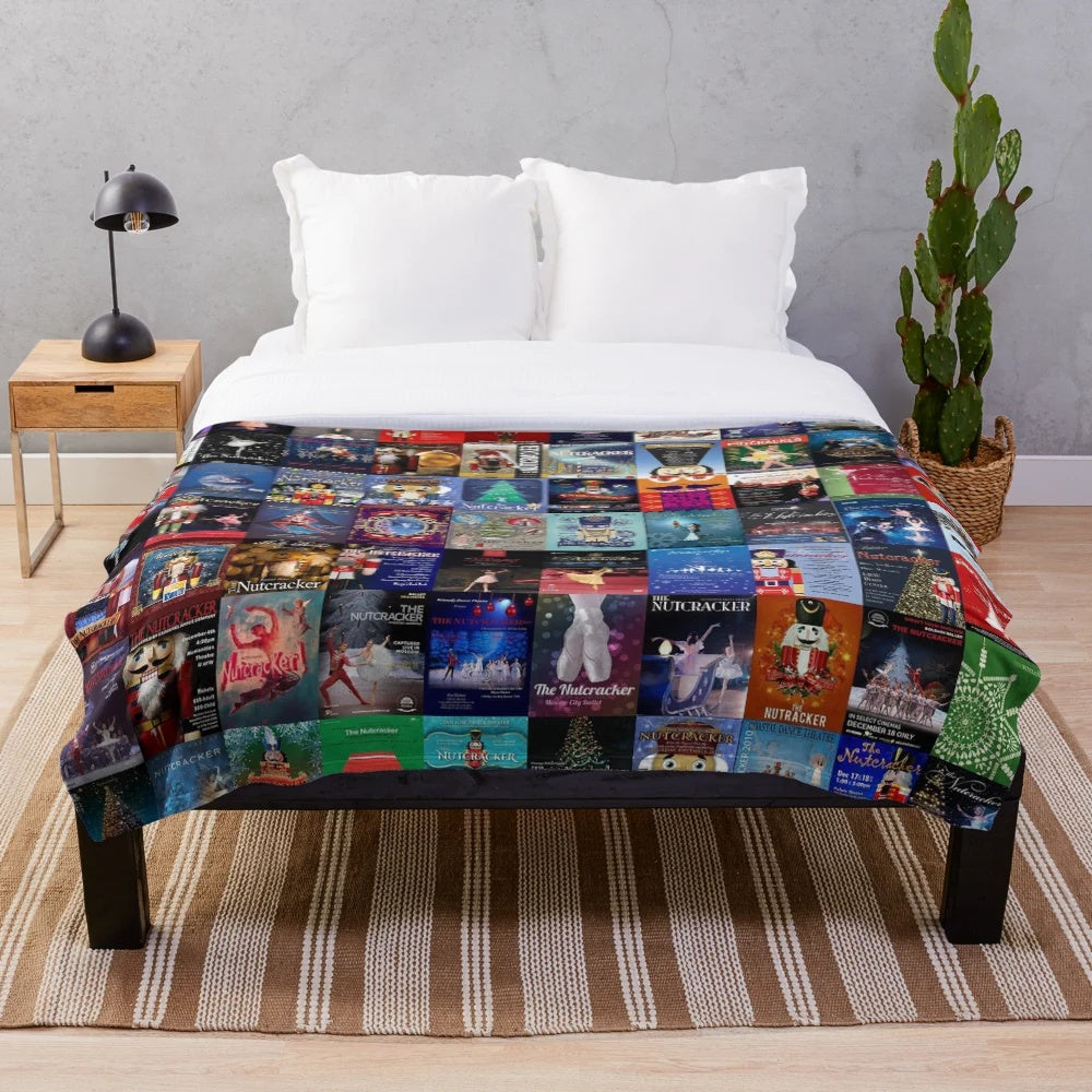 Nutcracker Ballet Plush Blanket