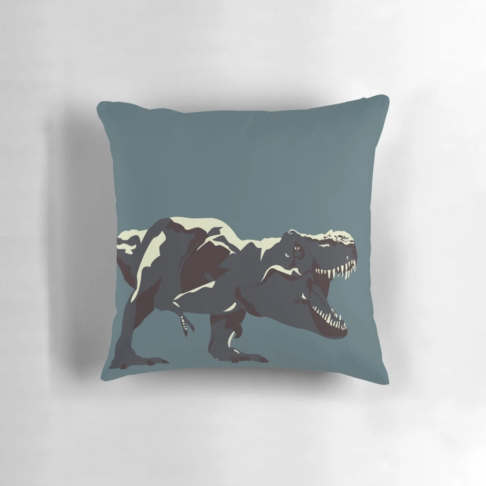 Cozy T-Rex Shaped Pillow with Realistic Dinosaur Details