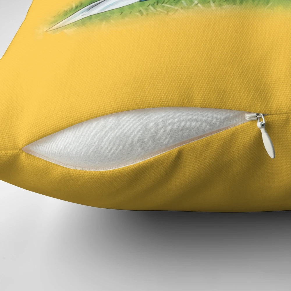 Soft and cuddly Chocobo and Vivi themed pillow from Final Fantasy 9