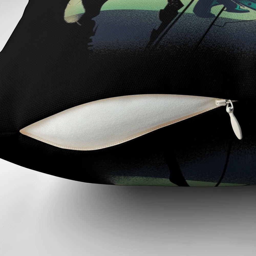Soft, comfortable pillow featuring the iconic character Cloud Strife from the beloved Final Fantasy VII video game.