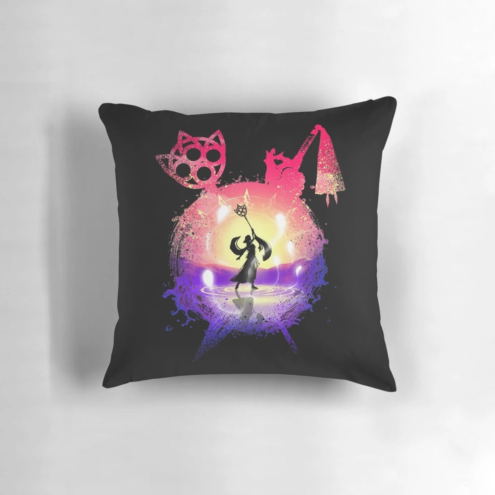 Final Fantasy X Dance of the Summoner Pillow with Yuna and Tidus
