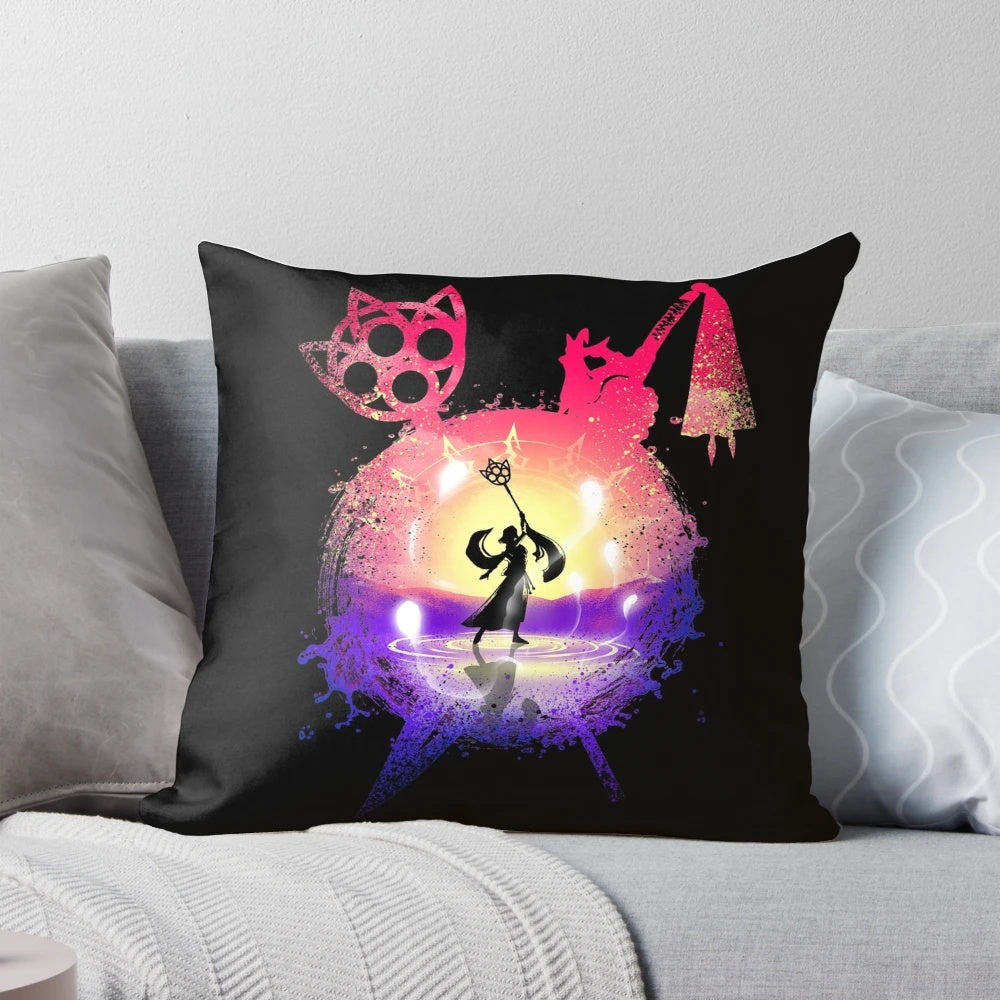 Final Fantasy X Dance of the Summoner Pillow with Yuna and Tidus