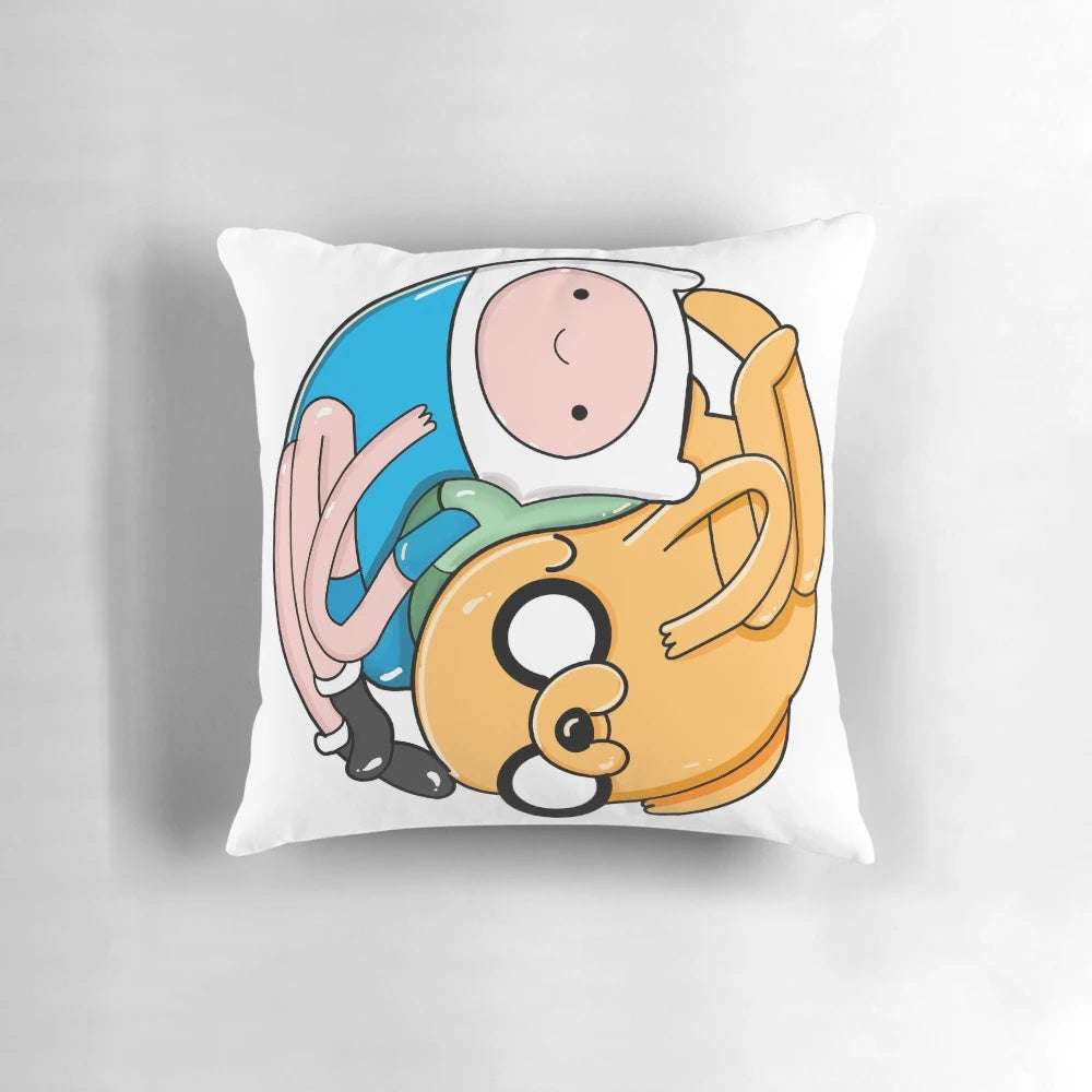 Adventure Time Finn the Human and Jake the Dog Cartoon Pillow