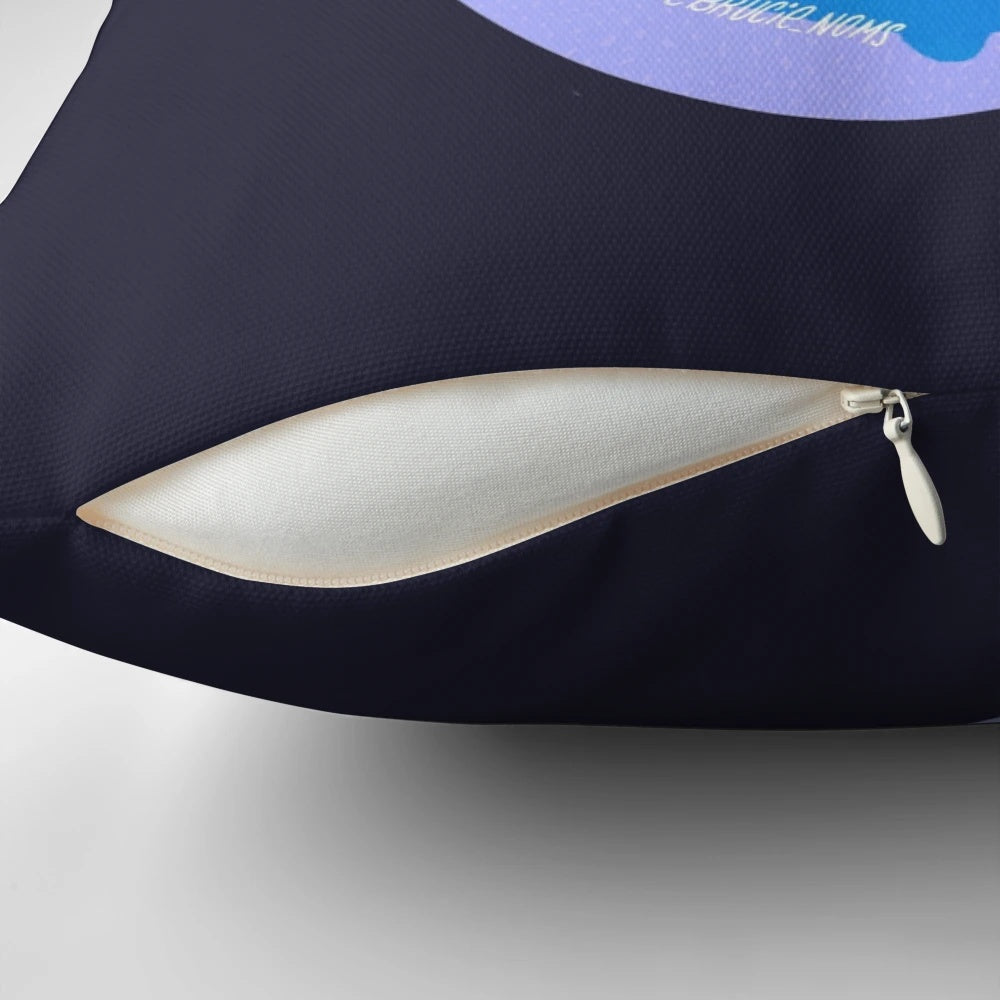 Soft and cuddly BLÅHAJ shark-themed pillow, perfect for gamers, kids, and toddlers