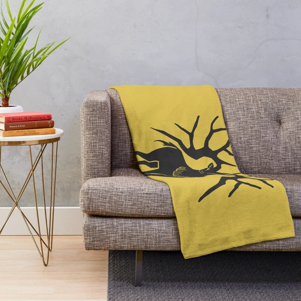 Fire Emblem Three Houses Golden Deer Emblem Plush Blanket