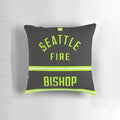 Station 19 themed pillow featuring the Seattle fire department