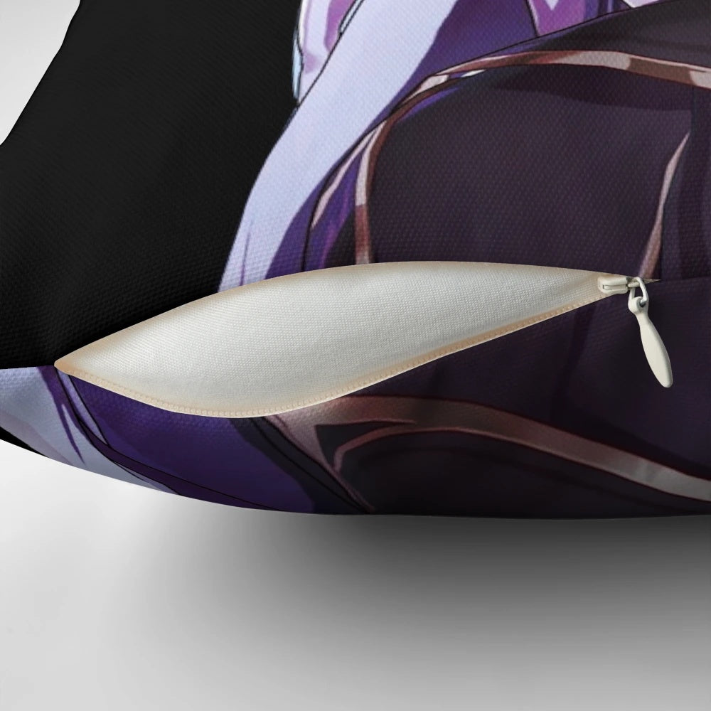 Firefly Honkai Star Rail inspired anime pillow featuring stickers and meme case design