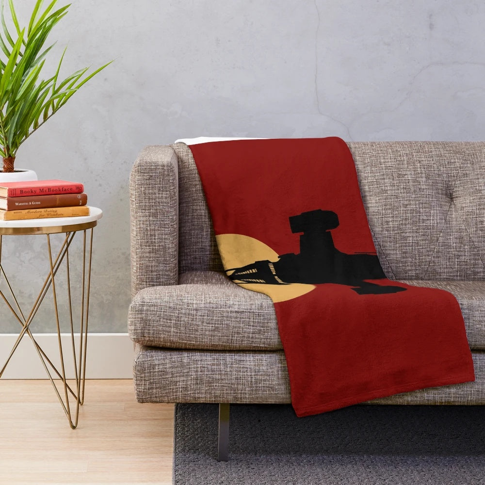 Firefly-inspired Serenity silhouette plush blanket
