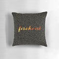 Fireheart Quoted Design Pillow, a decorative accent pillow for home decor