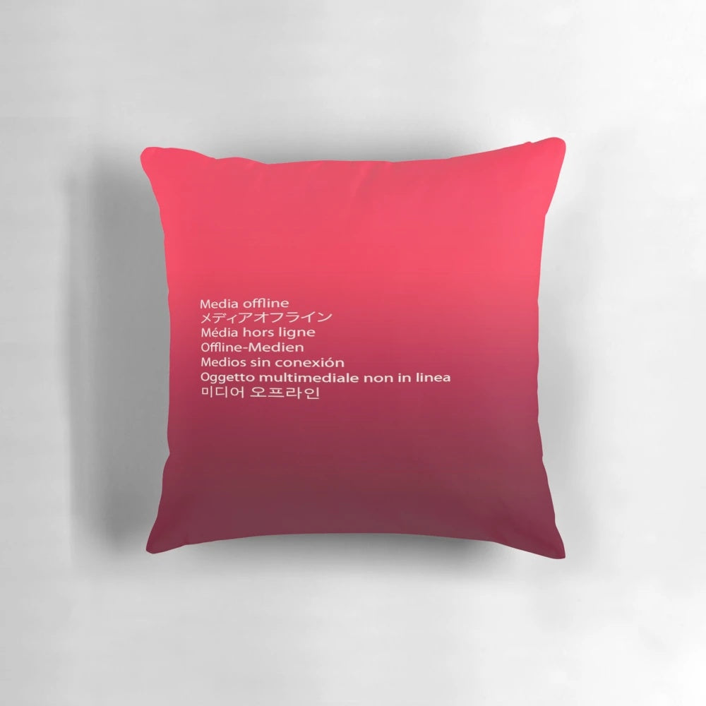 "Adobe Premiere Pro Media Offline Error Pillow"