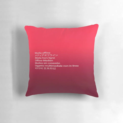 "Adobe Premiere Pro Media Offline Error Pillow"