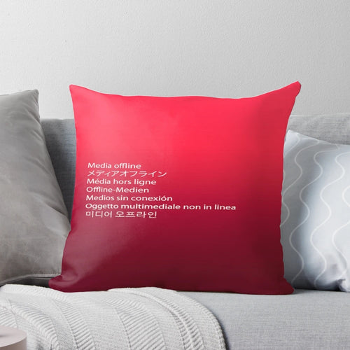"Adobe Premiere Pro Media Offline Error Pillow"
