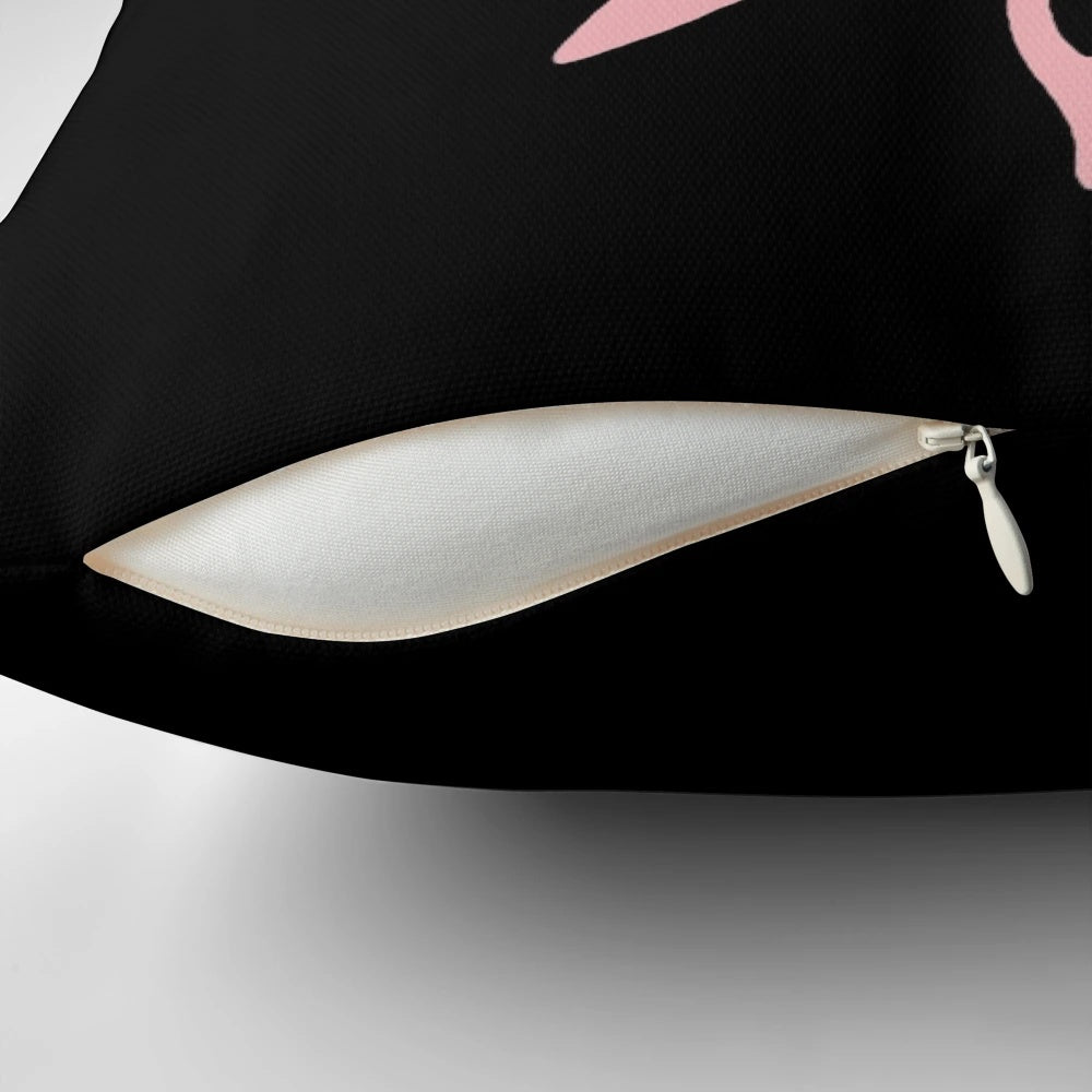 Crest of Flames Fire Emblem: Three Houses Byleth-inspired decorative pillow