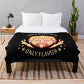 Plush blanket featuring the unique flavors and style of celebrity chef Guy Fieri