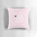 Fluffle Puff decorative pillow with My Little Pony inspired design