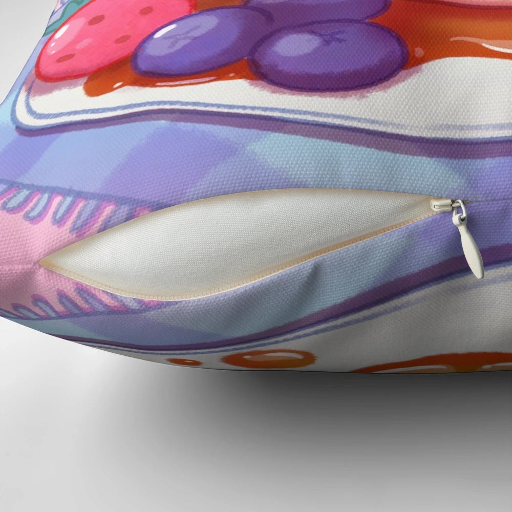 Soft and plush pillow featuring a cute cownose ray design