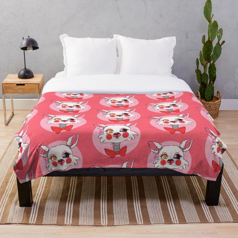 Fnaf-Inspired Mangle Plush Blanket