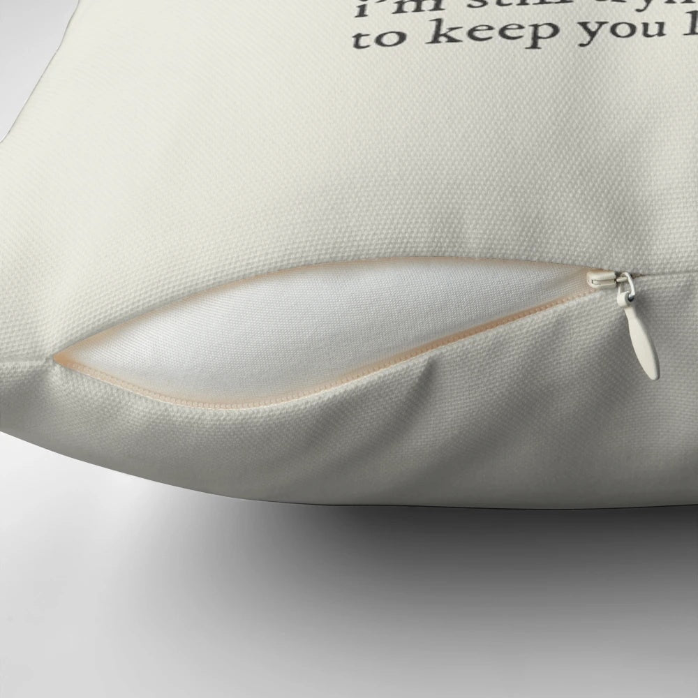 Soft, high-quality pillow featuring the mirrorball motif from Taylor Swift's "Mirrorball" song on her album Folklore.