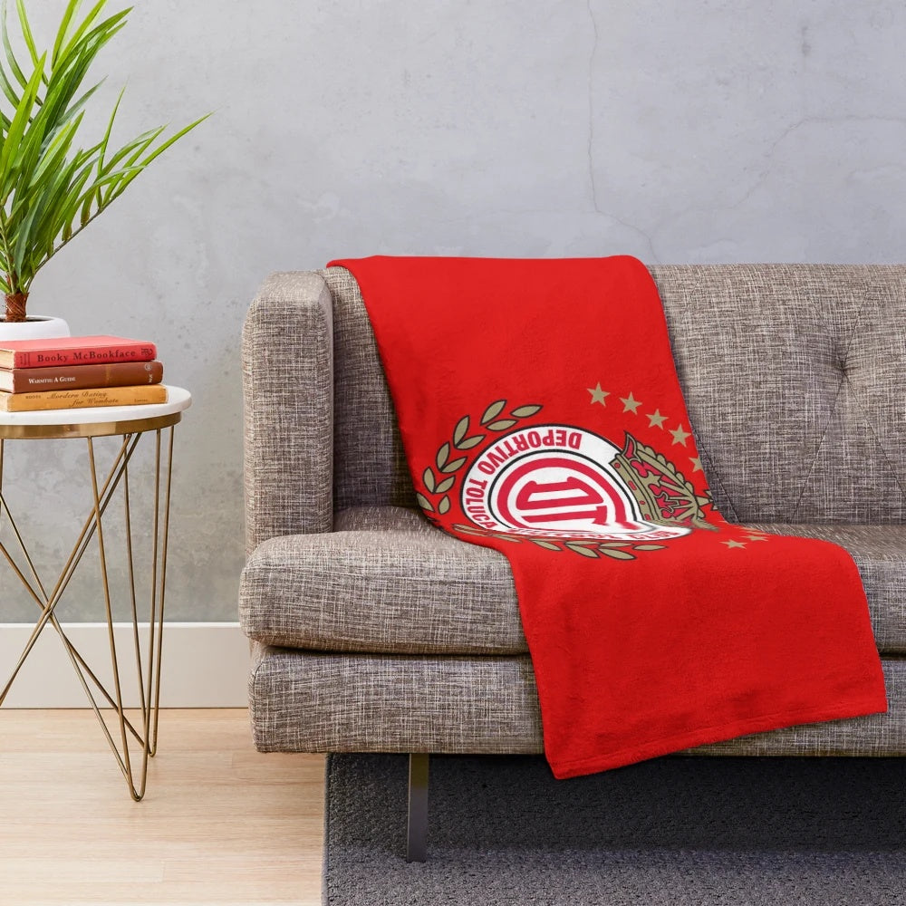 Football Themed Plush Blanket