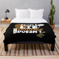 Forensic science themed plush blanket