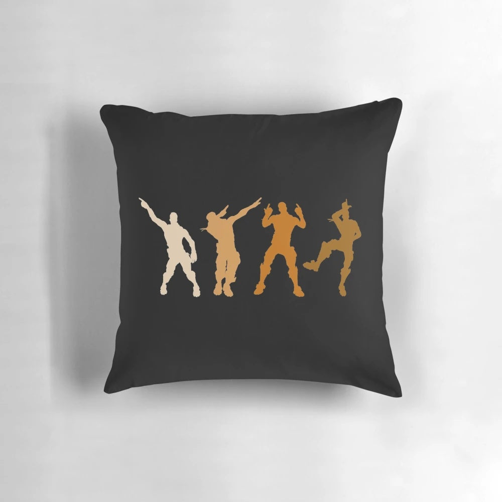 Fortnite Victory Dance Pillow featuring the iconic battle royale dance moves